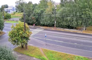 Перекрёсток улиц Ключевая - Нойбранденбургская. Веб-камеры Петрозаводска