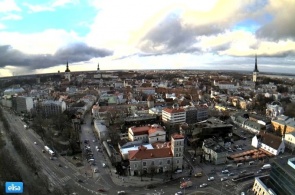 Вебкамера в центре Таллина в режиме реального времени