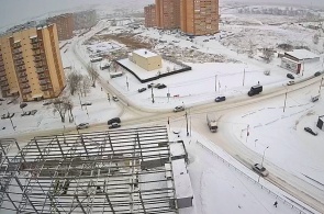 Перекресток 60 лет образования СССР и Гриболевской. Веб-камеры Красноярска