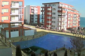 Отель Panorama Fort Beach Hotel. Свети-Влас в режиме реального времени