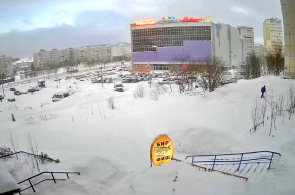 Вид на ТЦ Северное Нагорное. Веб-камеры Мурманска онлайн