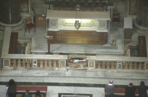Гробница Папы Римского Иоанна Павла II. Веб-камеры Ватикана онлайн