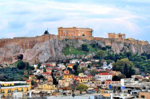 Афинский Акрополь (Греция)  - главная достопримечательность. Веб камеры Афин онлайн