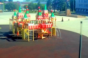 Площадь Победы. Ракурс 3. Веб-камеры Георгиевска онлайн