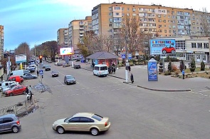 Перекресток Героев Украины и Петра Дорошенко. Веб-камеры Мелитополя