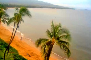 Пляж The Sugar Beach. Веб-камеры Гонолулу онлайн