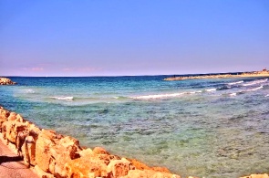 Пляж Хилтон. Ракурс 3. Веб-камеры Тель-Авива онлайн