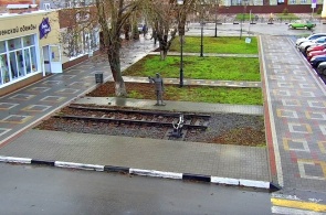 Памятник Железнодорожникам. Веб-камеры Тихорецка
