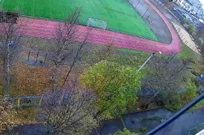 Городской стадион Олимп. Ракурс-2. Веб-камеры города Апатиты