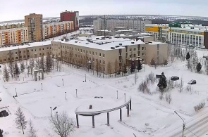 Сквер Оруджева. Веб-камеры Нового Уренгоя