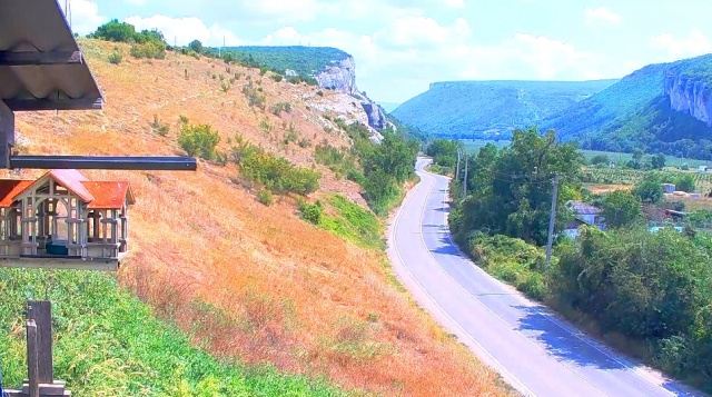 Долина реки Бельбек в Крыму