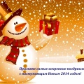 С наступающим новым 2014 годом!