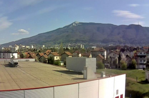 Квартал Овча Купел, панорама на гору Витоша. Веб камеры Софии онлайн