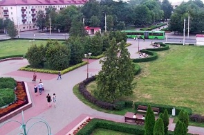 Площадь Ленина. Бобруйск веб камера онлайн