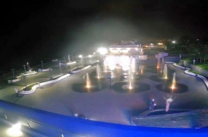 Набережная с площадью фонтанов. Веб камеры NEMO Hotel Resort & SPA Одесса онлайн