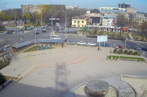 Перекресток проспекта Чуй и улицы Ибраимова. Веб камеры Бишкека