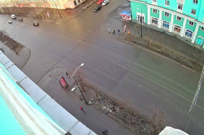 Проспект Ленина. Веб камера Мурманска онлайн