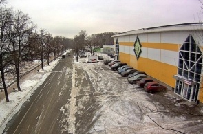 КВЦ Сокольники. Веб камера у 3-го павильона