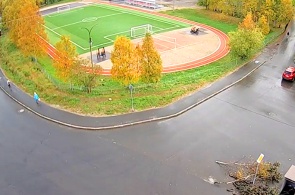 Стадион Школы 21. Веб-камеры Оленегорска онлайн