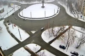 Перекресток улицы Короленко с проспектом 60 лет Октября. Веб-камеры Саранска