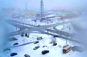 Ул. Геологоразведчиков. Веб-камеры Нового Уренгоя