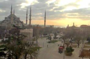 Мечеть Султанахмет Стамбул (Sultanahmet) веб камера онлайн