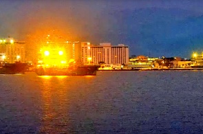 Вид на гавань Кингстон Харбор. Веб-камеры Кингстона