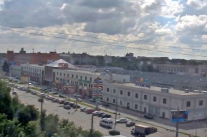 Проспект Калинина. Тверь веб камера онлайн.