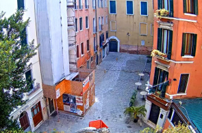 Прямая трансляция с видом на Campiello Marinoni o De La Fenice, Венеция (Италия)