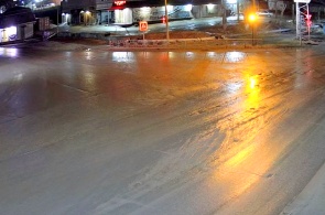 Центральный перекресток. Ракурс 2. Веб-камеры Усть-Кута