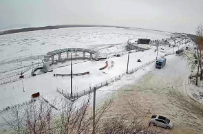 Реконструкция набережной Амура. Веб-камеры Комсомольска