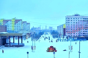 Газодобытчик. Ракурс 2. Площадь. Веб-камеры Нового Уренгоя