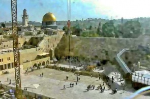 Стена Плача. Панорамная веб камера Иерусалима