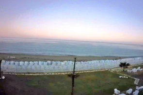 Вид на пляж Тоннара. Веб-камеры Реджо-ди-Калабрия
