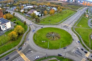 Перекресток Севастопольской и Волгоградской. Веб-камеры Саранска