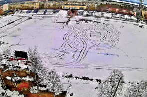 Городской стадион Олимп. Веб-камеры города Апатиты онлайн