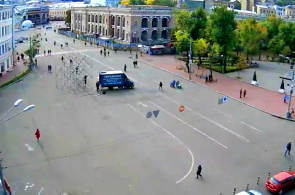 Контрактовая площадь. Веб камеры Киева онлайн