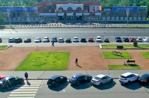 Площадь Победы. Ракурс 2. Веб-камеры Соснового Бора онлайн