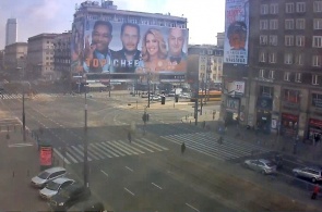 Аллея Солидарности Варшава веб камера онлайн