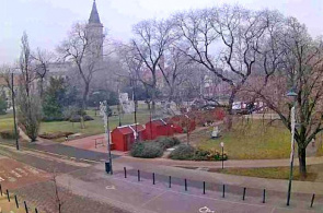 Площадь Коссута (Kossuth Square). Веб камеры Ходмезевашархея онлайн