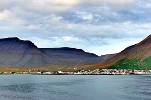 Болунгарвик. Панорама залива. Веб камеры Болунгарвик онлайн