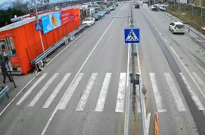 Въезд на КПП Псоу (из Абхазии). Веб-камеры Гячрыпш