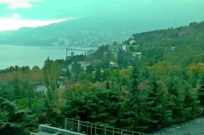 Панорама ЮБК и часть Массандровского парка