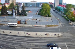 Площадь Победы. Ракурс 2. Веб-камеры Первоуральска