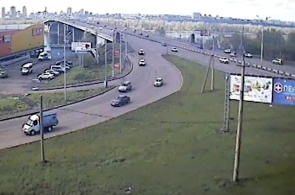 Октябрьский мост. Красноярск веб камера онлайн