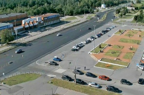 Площадь Победы. Веб-камеры Соснового Бора онлайн