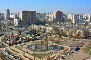 Площадь Славы, метро Кузьминки веб камера онлайн