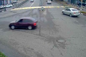 Вид на Бульварную улицу. Пятигорск в режиме реального времени