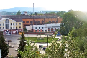 Перекресток Ленина и Республики. Веб-камеры Кыштым онлайн
