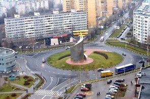 Пересечение улиц Сукромка и Летная. Мытищи веб камера онлайн